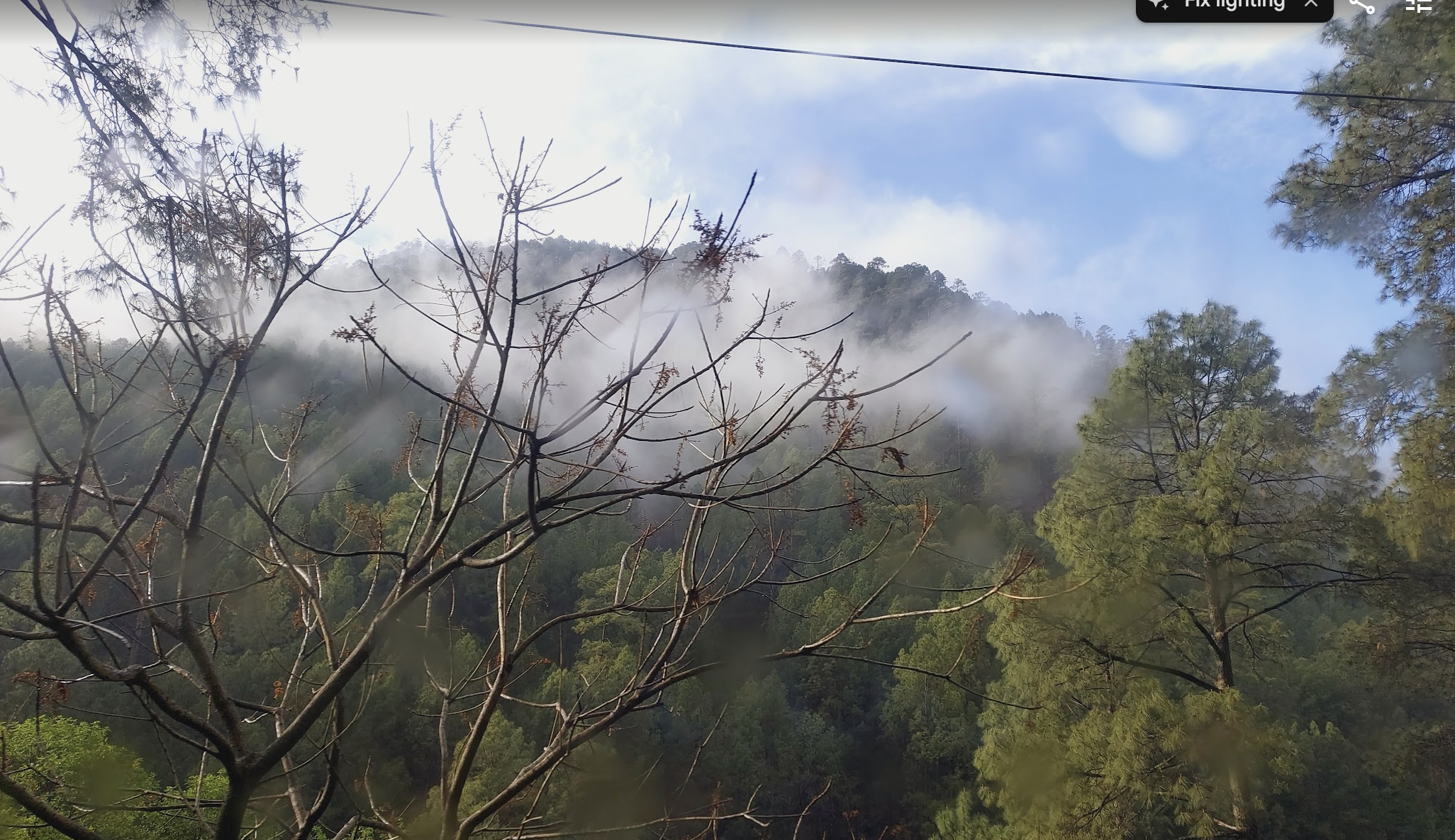 Amazing views from the windows on the way to Sankari